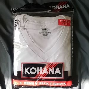 3 men's v neck t-shirts